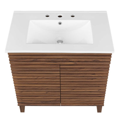 Modway - Render 30" Bathroom Vanity Cabinet by Modway  Bathroom Vanities White - EEI-5422-WAL-WHI