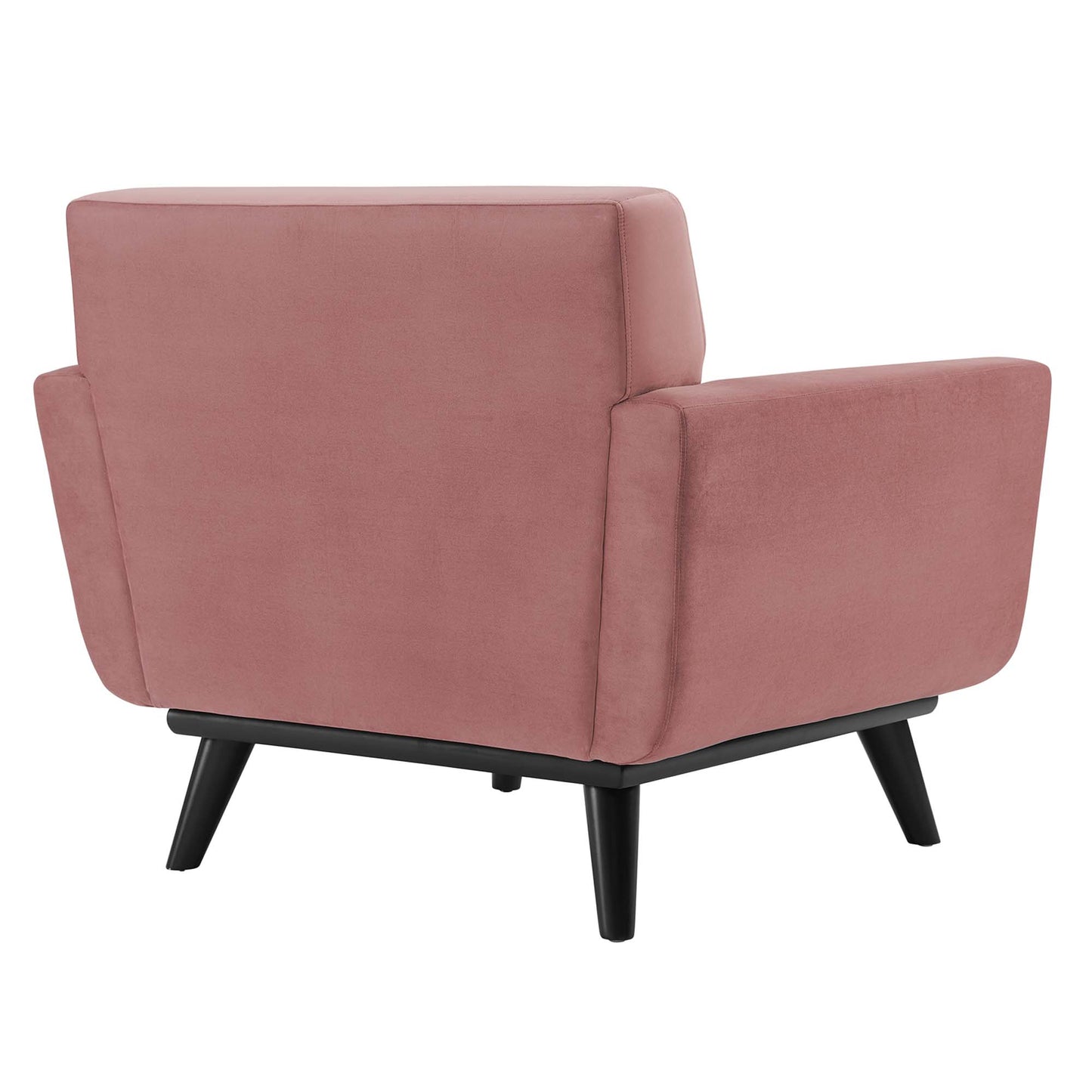 Modway Outlet Engage Channel Tufted Performance Velvet Armchair by Modway  Living Room Furniture Dusty Rose - EEI-5457-DUS