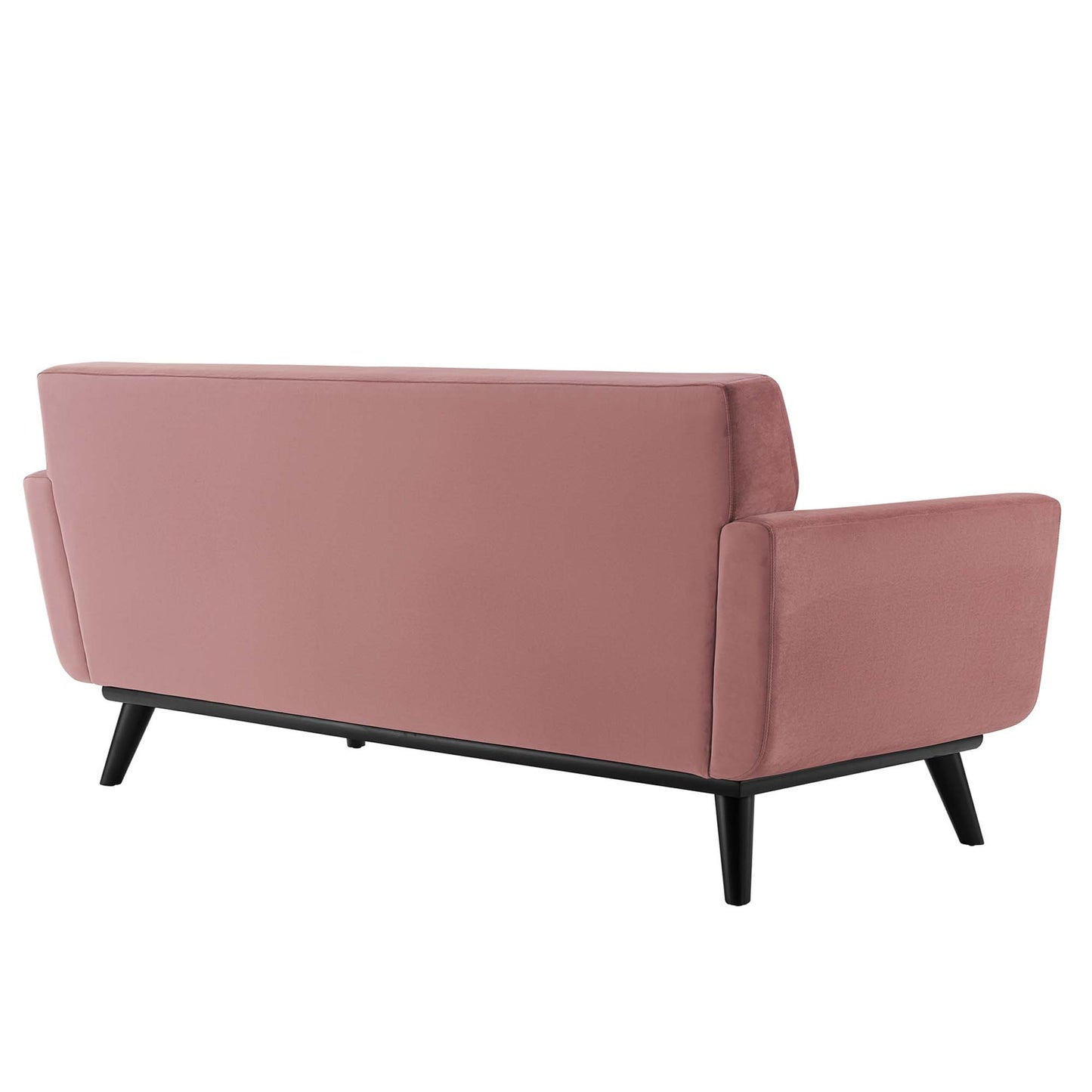 Modway Outlet Engage Channel Tufted Performance Velvet Loveseat by Modway  Living Room Furniture Dusty Rose - EEI-5458-DUS