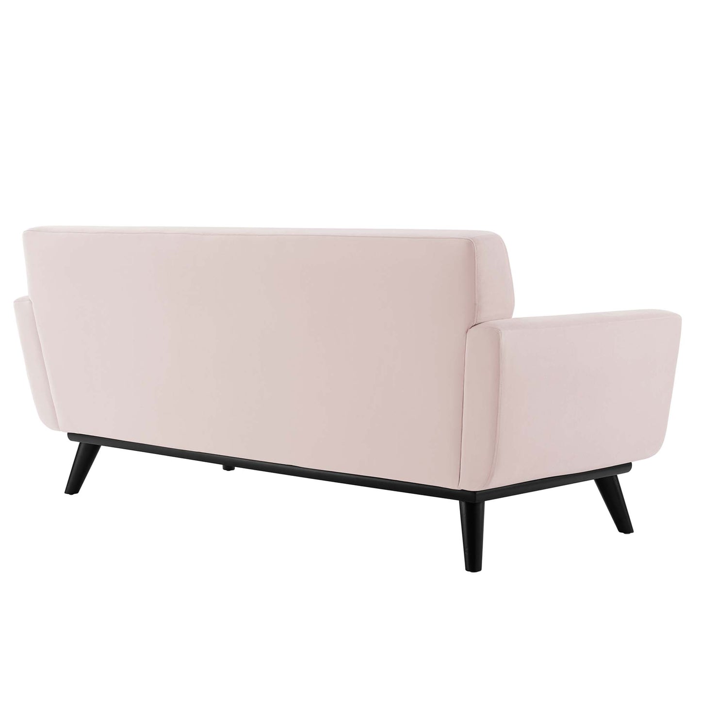Modway Outlet Engage Channel Tufted Performance Velvet Loveseat by Modway  Living Room Furniture Pink - EEI-5458-PNK