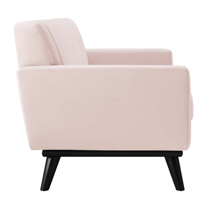 Modway Outlet Engage Channel Tufted Performance Velvet Loveseat by Modway  Living Room Furniture Pink - EEI-5458-PNK
