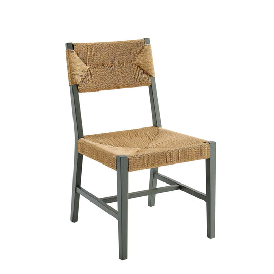 Modway - Bodie Wood Dining Chair by Modway  Bar and Dining Dining Chairs White - EEI-5489-LGR-NAT