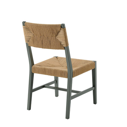 Modway - Bodie Wood Dining Chair by Modway  Bar and Dining Dining Chairs White - EEI-5489-LGR-NAT