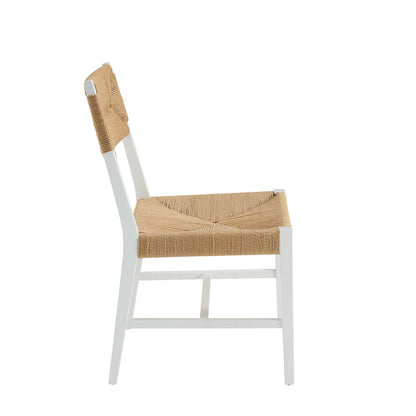 Modway - Bodie Wood Dining Chair by Modway  Bar and Dining Dining Chairs White - EEI-5489-WHI-NAT