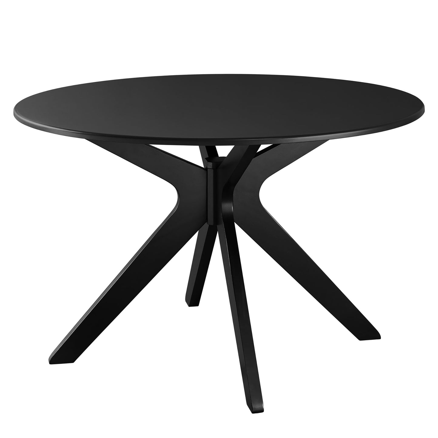 Modway Outlet Traverse 47" Dining Table by Modway  Bar and Dining Furniture Black Black - EEI-5510-BLK-BLK