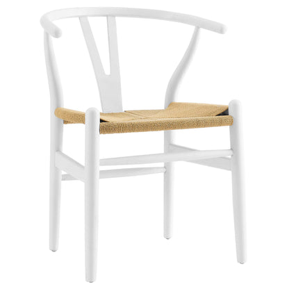 Modway Outlet Amish Dining Wood Armchair by Modway  Bar and Dining Furniture White - EEI-552-WHI