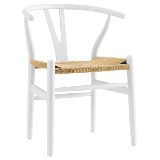 Modway Outlet Amish Dining Wood Armchair by Modway  Bar and Dining Furniture White - EEI-552-WHI