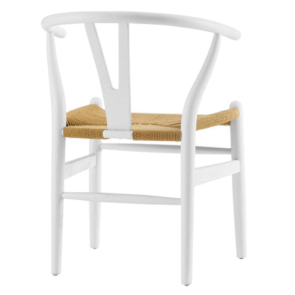 Modway Outlet Amish Dining Wood Armchair by Modway  Bar and Dining Furniture White - EEI-552-WHI