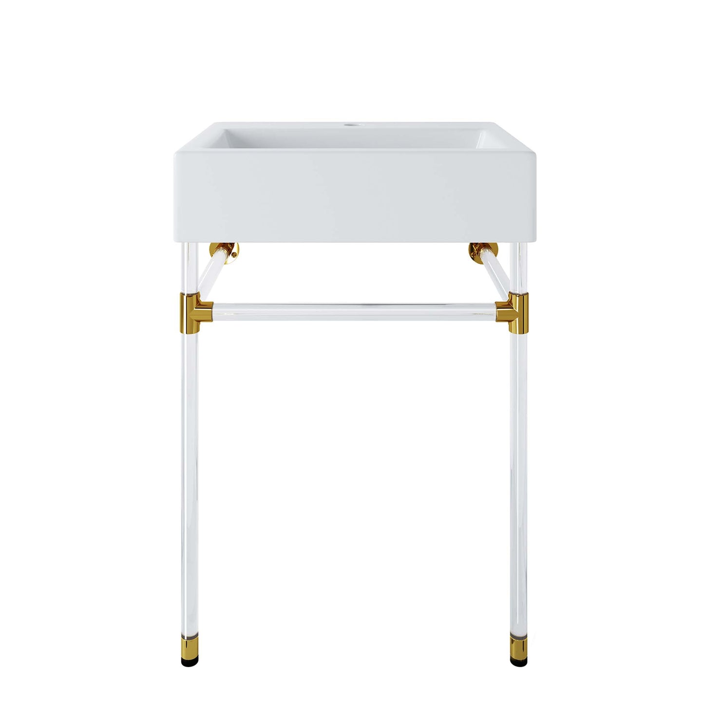Modway - Redeem 24" Acrylic Wall-Mount Bathroom Vanity by Modway  Bathroom Vanities White - EEI-5535-ACR-WHI