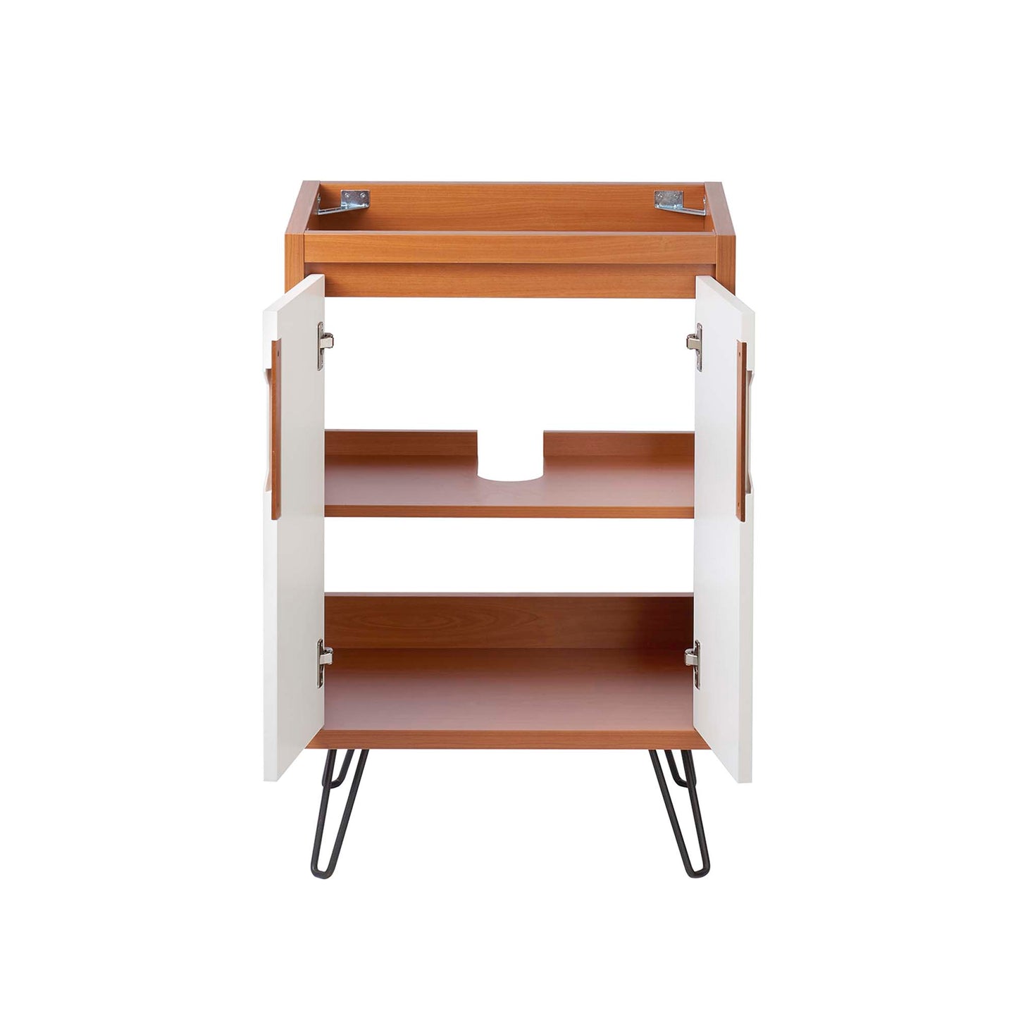 Modway Outlet Energize 24" Bathroom Vanity Cabinet (Sink Basin Not Included) by Modway  Bathroom Furniture Cherry White - EEI-5548-CHE-WHI