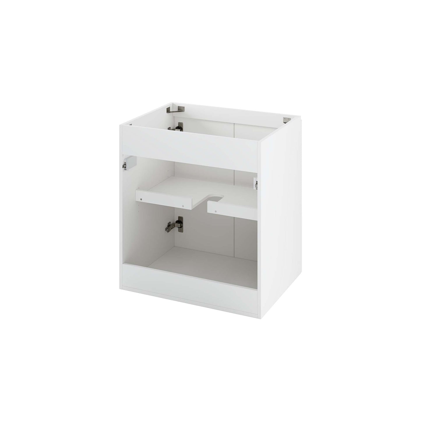 Modway Outlet Bryn 24" Wall-Mount Bathroom Vanity (Sink Basin Not Included) by Modway  Bathroom Furniture White - EEI-5557-WHI