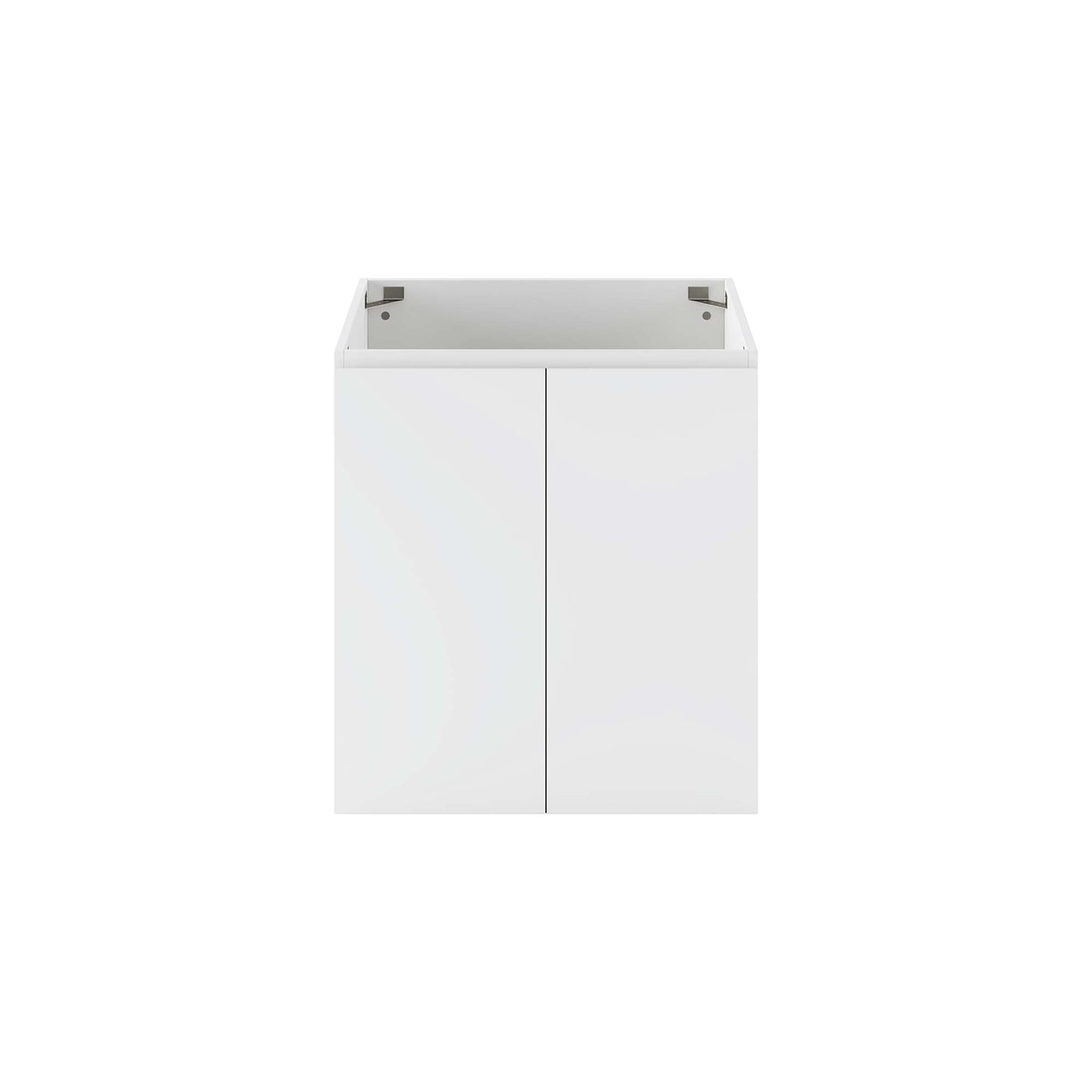 Modway Outlet Bryn 24" Wall-Mount Bathroom Vanity (Sink Basin Not Included) by Modway  Bathroom Furniture White - EEI-5557-WHI