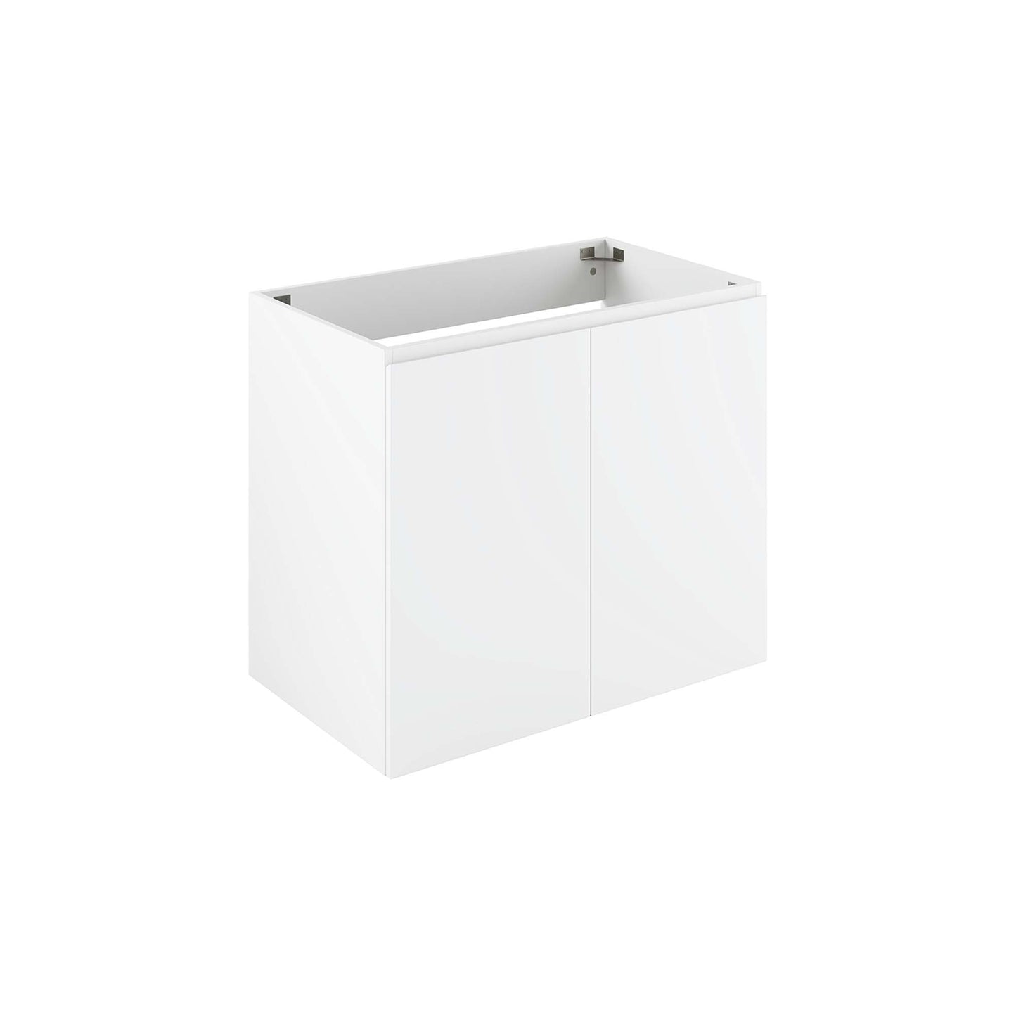 Modway Outlet Bryn 30" Wall-Mount Bathroom Vanity (Sink Basin Not Included) by Modway  Bathroom Furniture White - EEI-5558-WHI