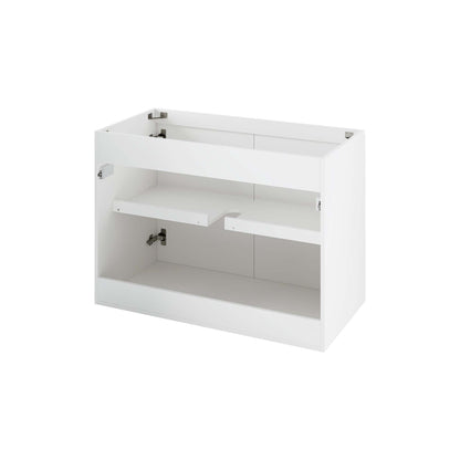 Modway Outlet Bryn 36" Wall-Mount Bathroom Vanity (Sink Basin Not Included) by Modway  Bathroom Furniture White - EEI-5559-WHI
