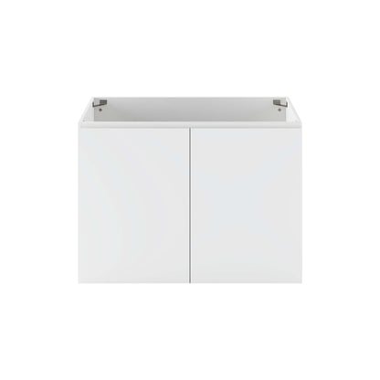 Modway Outlet Bryn 36" Wall-Mount Bathroom Vanity (Sink Basin Not Included) by Modway  Bathroom Furniture White - EEI-5559-WHI
