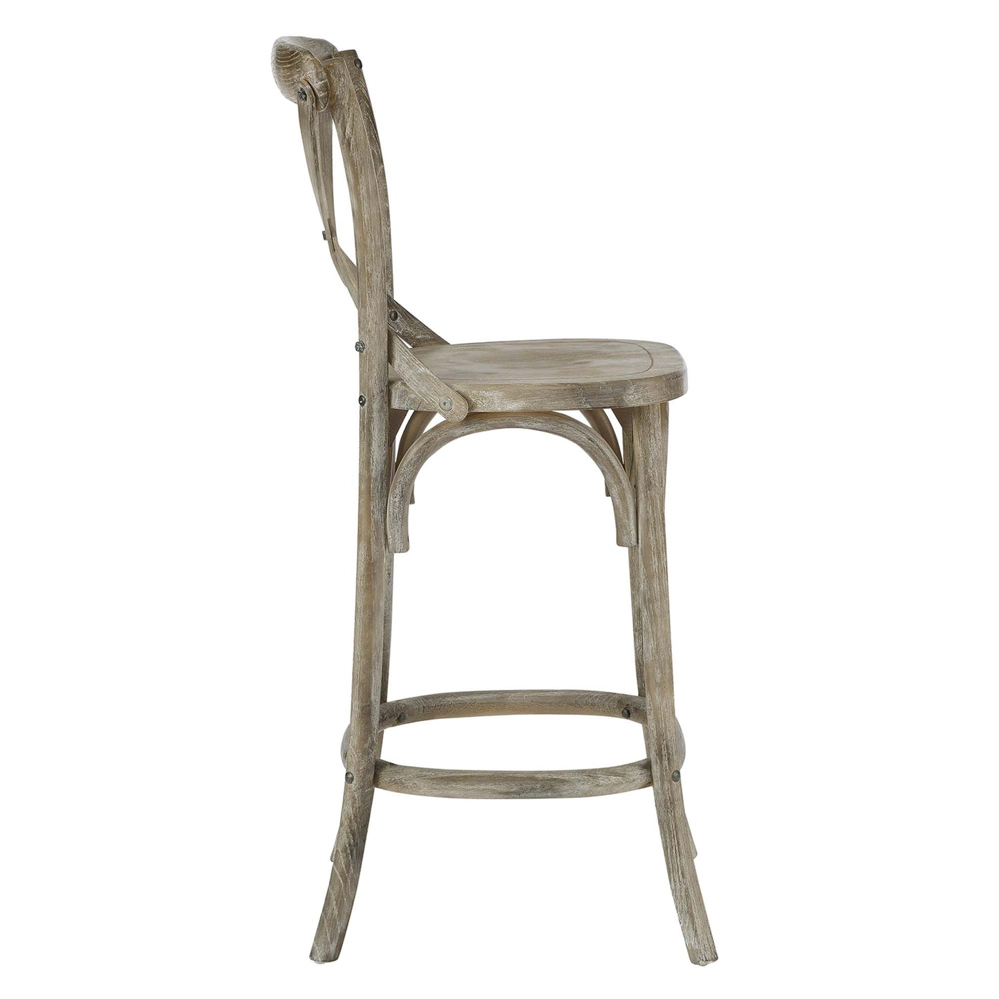 Modway - Gear Counter Stool by Modway  Bar and Dining Bar and Counter Stools Gray - EEI-5562-GRY