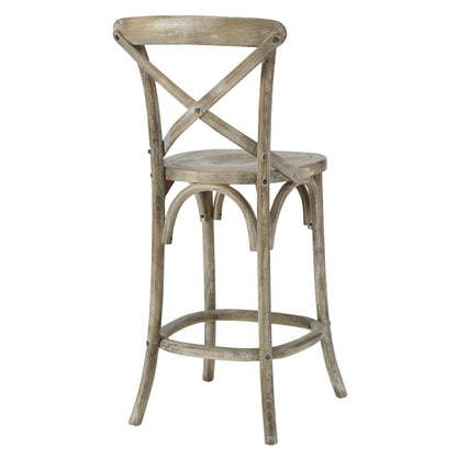 Modway - Gear Counter Stool by Modway  Bar and Dining Bar and Counter Stools Gray - EEI-5562-GRY