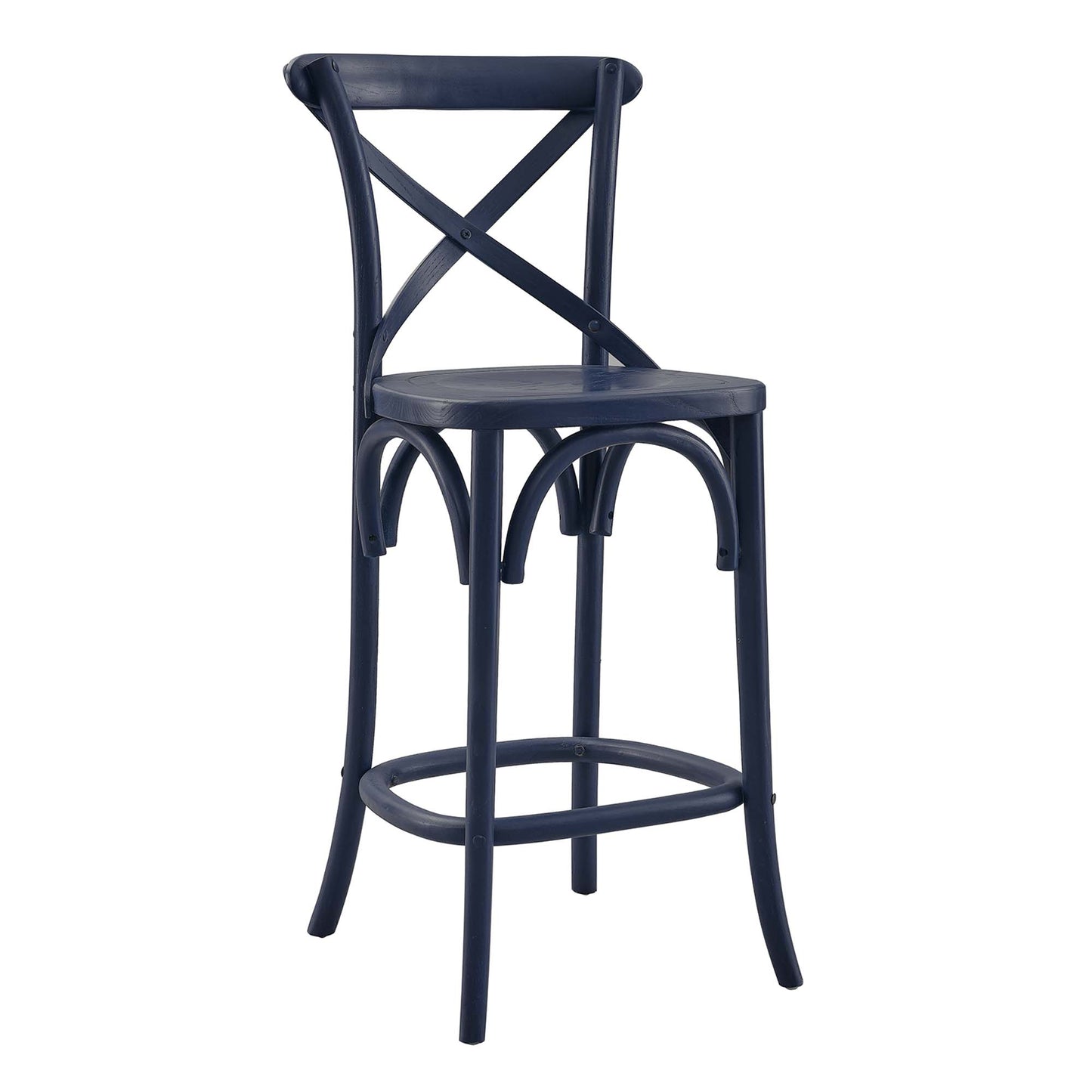 Modway - Gear Counter Stool by Modway  Bar and Dining Bar and Counter Stools Blue - EEI-5562-MID