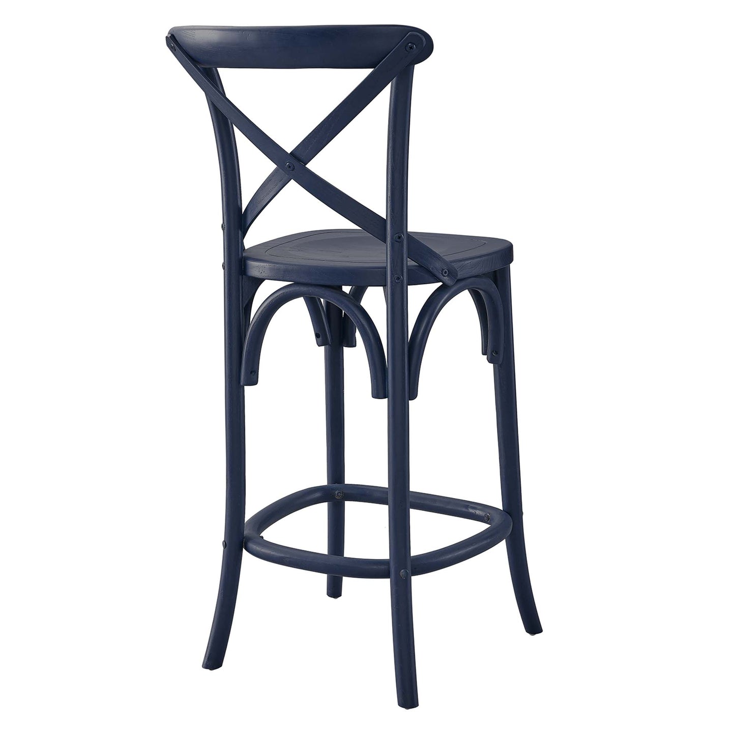 Modway - Gear Counter Stool by Modway  Bar and Dining Bar and Counter Stools Blue - EEI-5562-MID