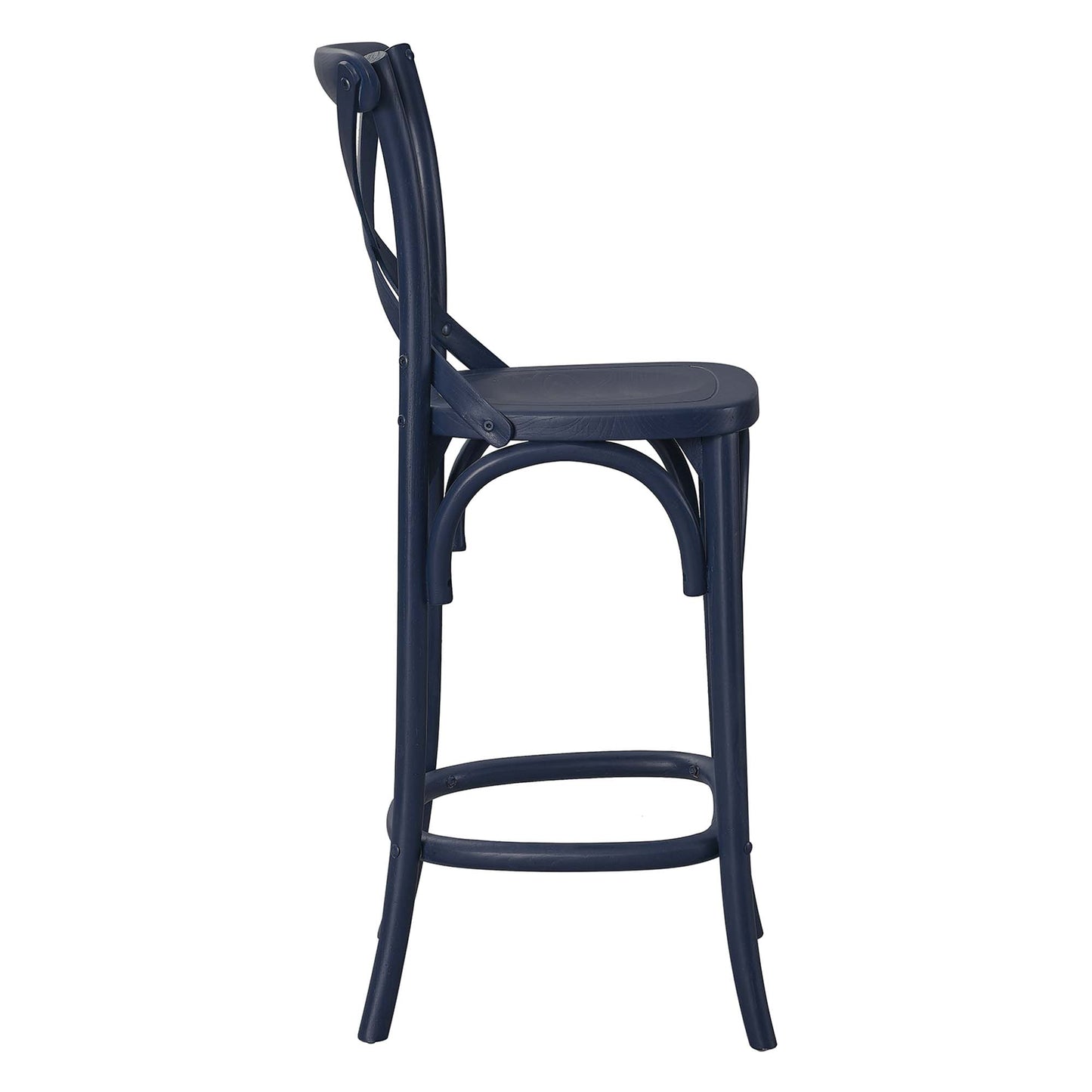Modway - Gear Counter Stool by Modway  Bar and Dining Bar and Counter Stools Blue - EEI-5562-MID