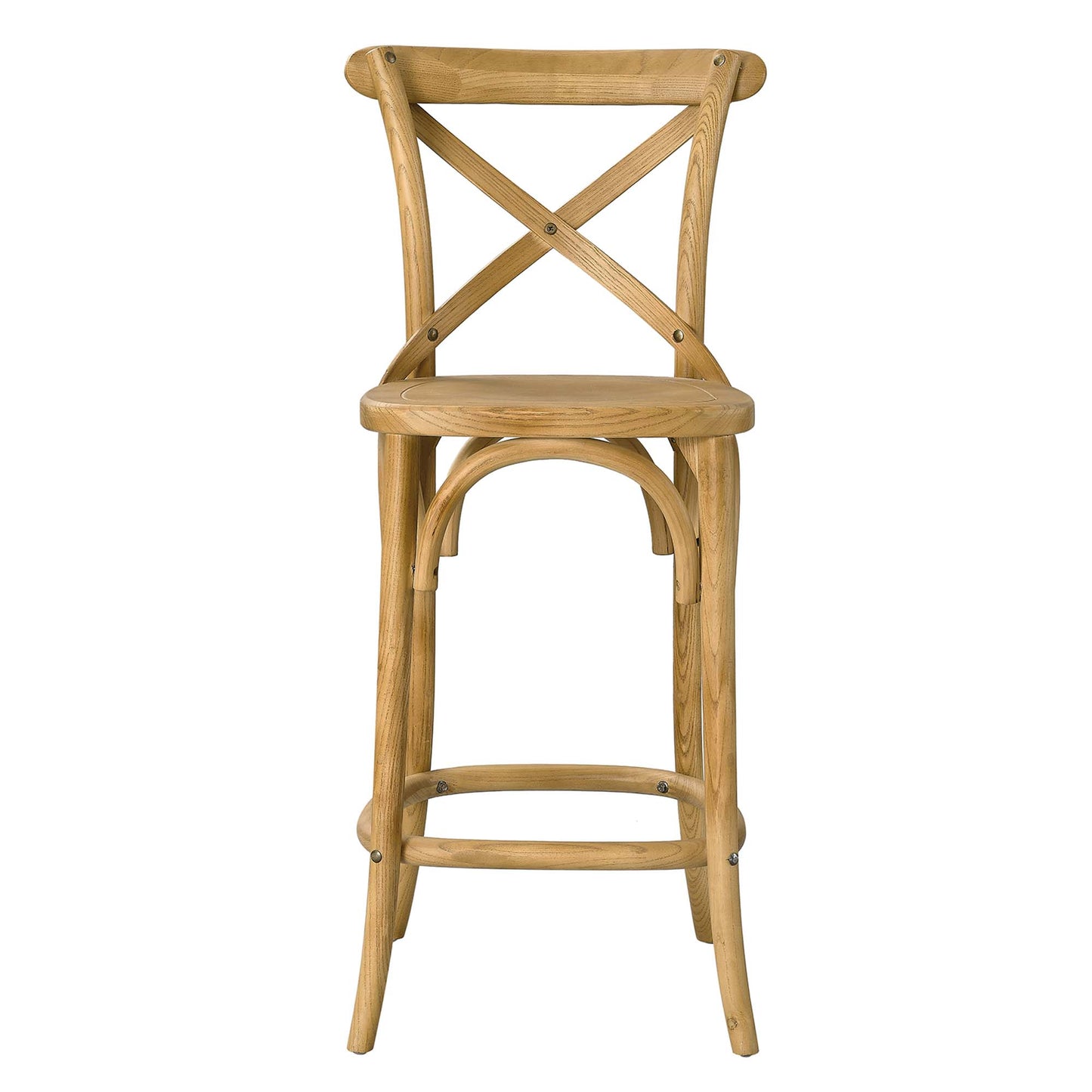 Modway - Gear Counter Stool by Modway  Bar and Dining Bar and Counter Stools Brown - EEI-5562-NAT