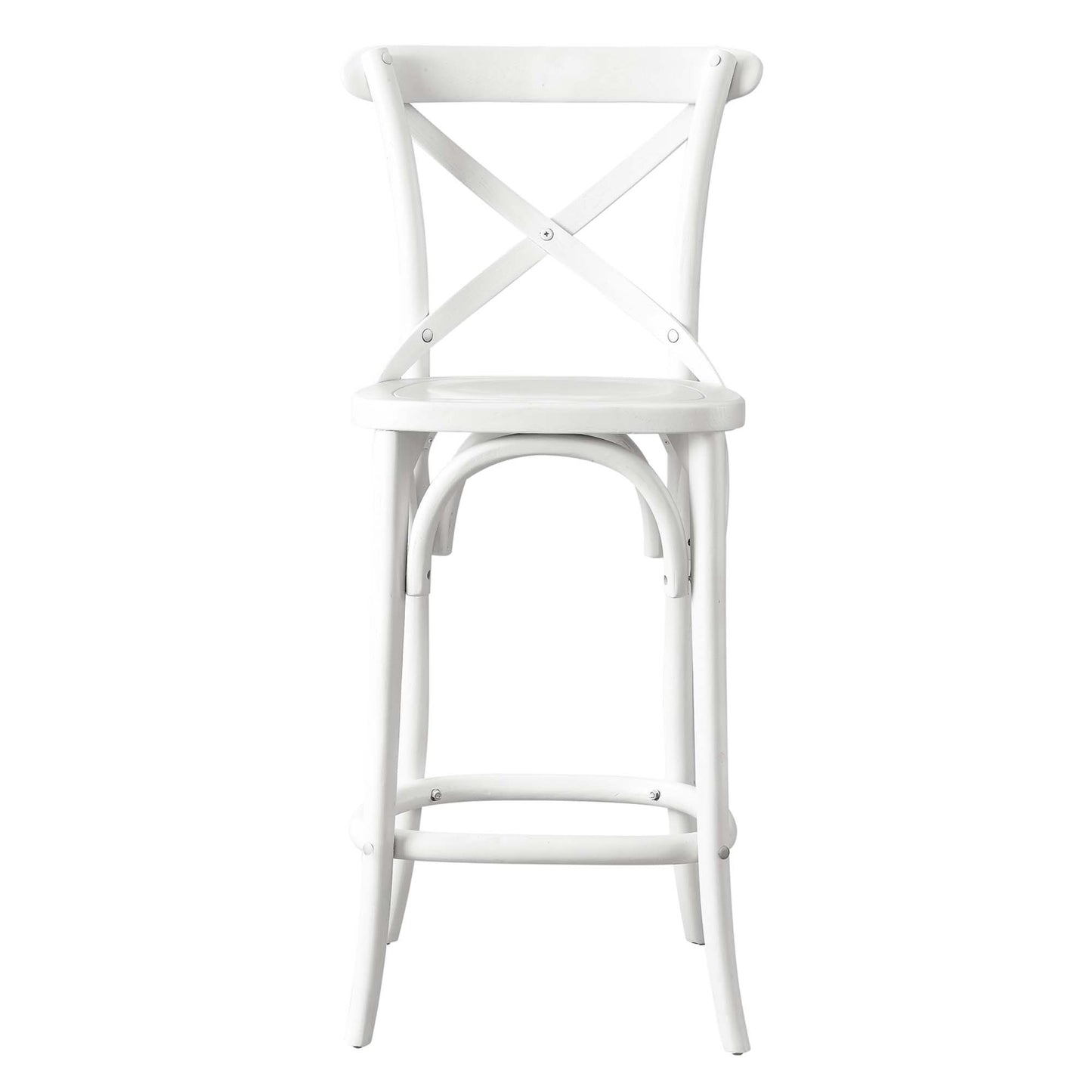 Modway - Gear Counter Stool by Modway  Bar and Dining Bar and Counter Stools White - EEI-5562-WHI