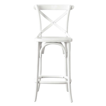 Modway - Gear Counter Stool by Modway  Bar and Dining Bar and Counter Stools White - EEI-5562-WHI