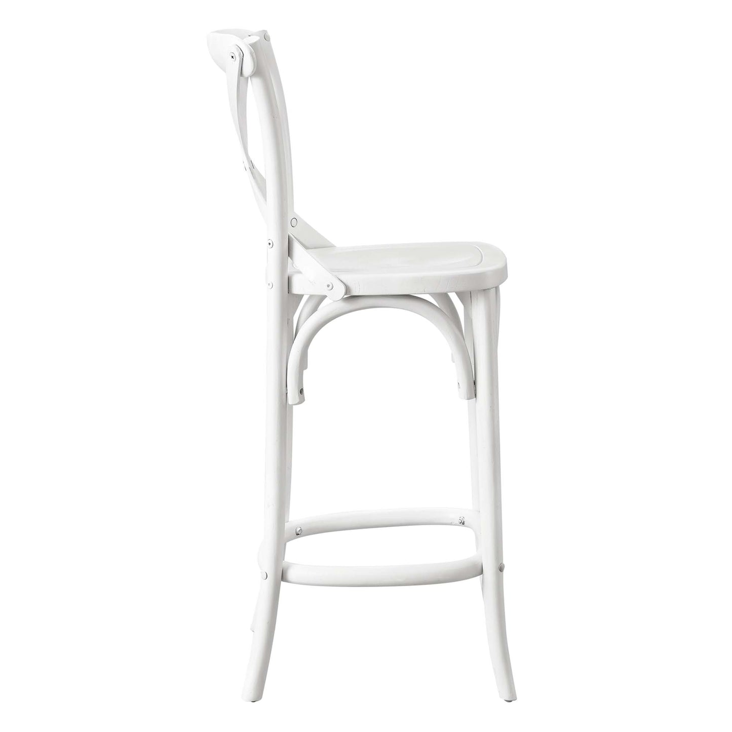 Modway - Gear Counter Stool by Modway  Bar and Dining Bar and Counter Stools White - EEI-5562-WHI