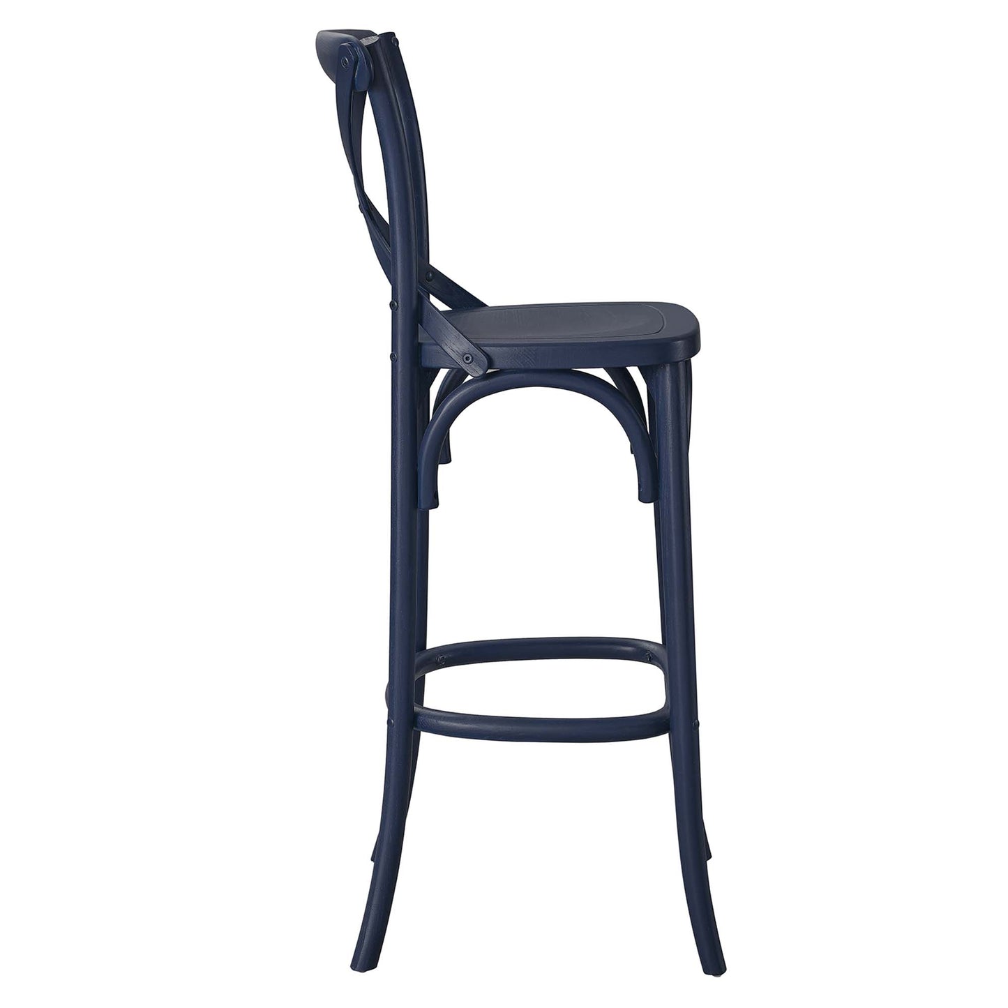Modway - Gear Bar Stool by Modway  Bar and Dining Bar and Counter Stools Blue - EEI-5563-MID