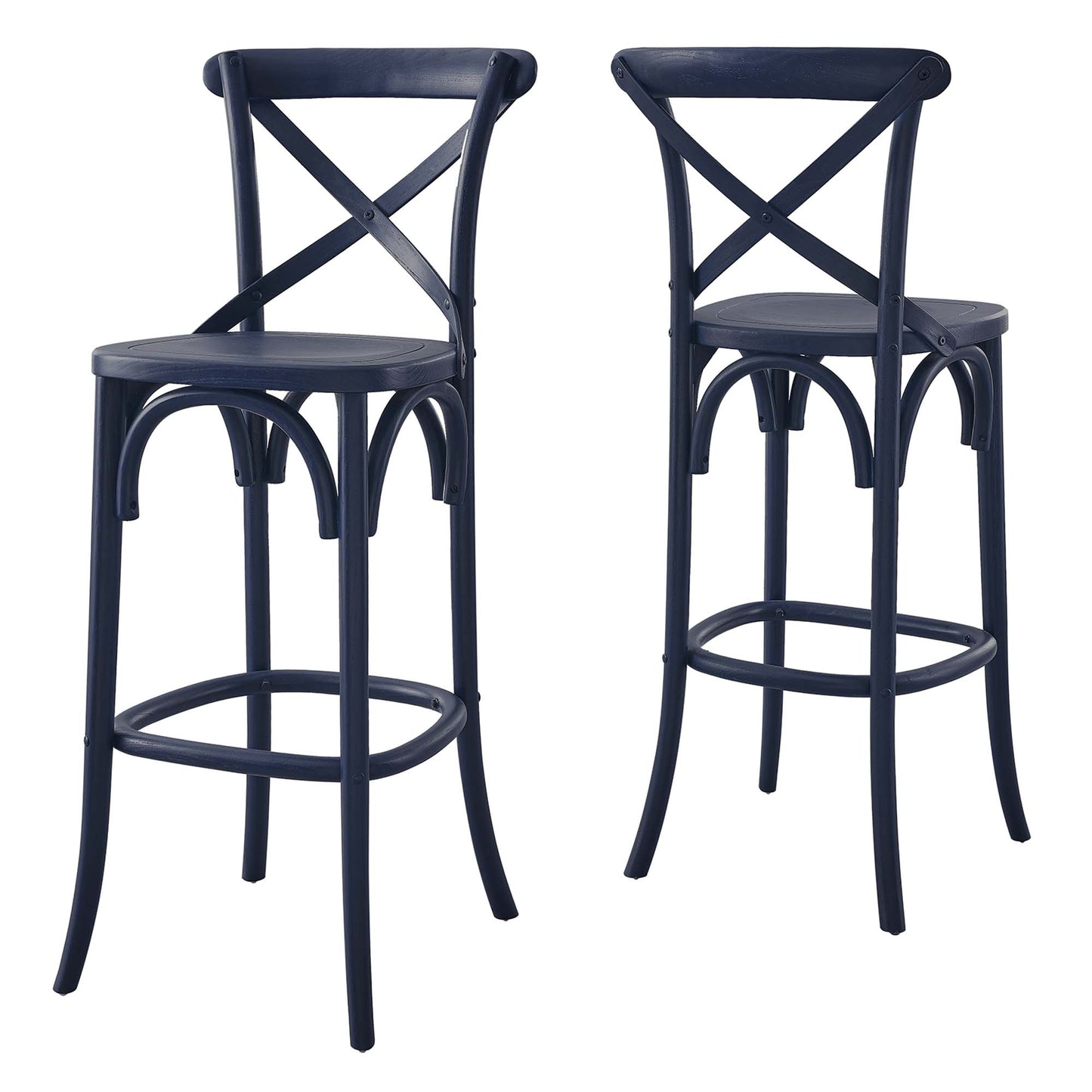 Modway - Gear Bar Stool by Modway  Bar and Dining Bar and Counter Stools Blue - EEI-5563-MID