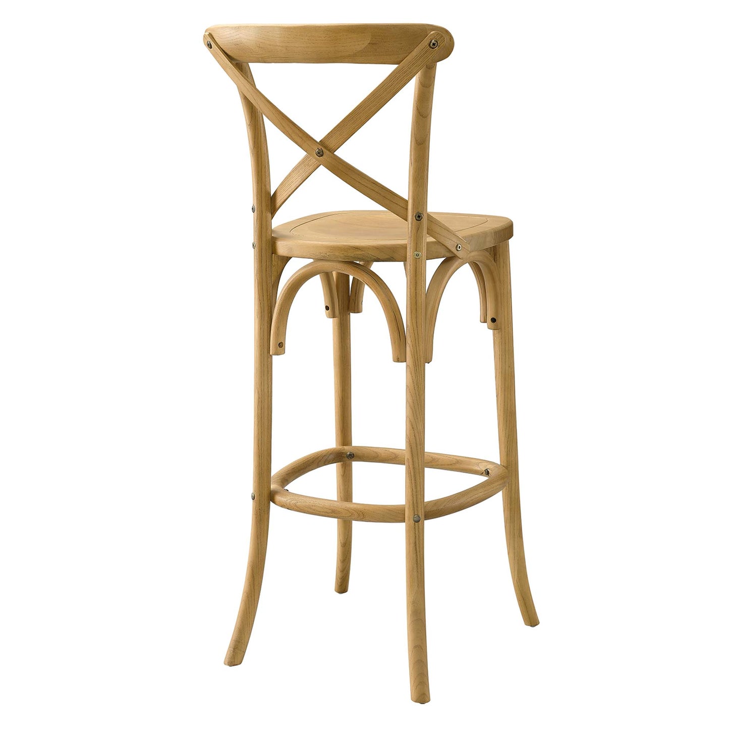 Modway - Gear Bar Stool by Modway  Bar and Dining Bar and Counter Stools Brown - EEI-5563-NAT