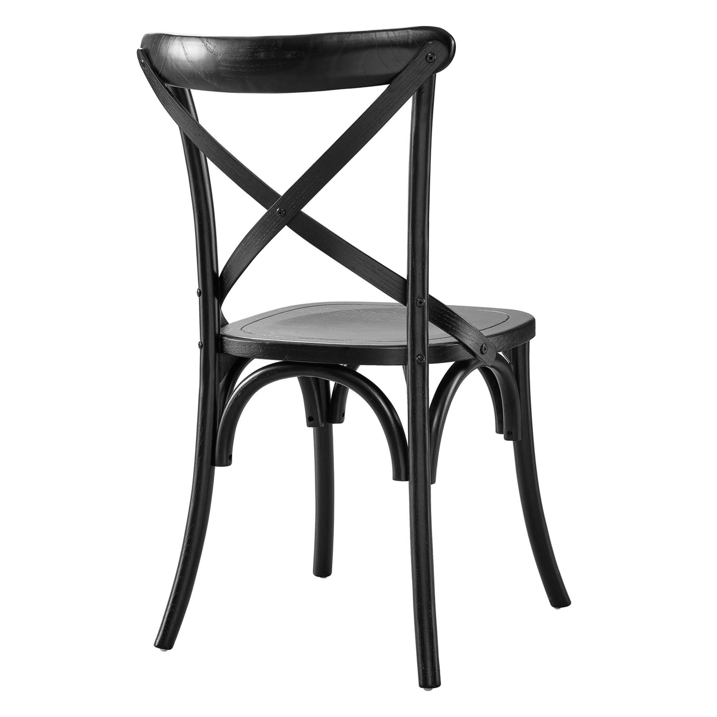 Modway - Gear Dining Side Chair by Modway  Bar and Dining Dining Chairs Black - EEI-5564-BLK