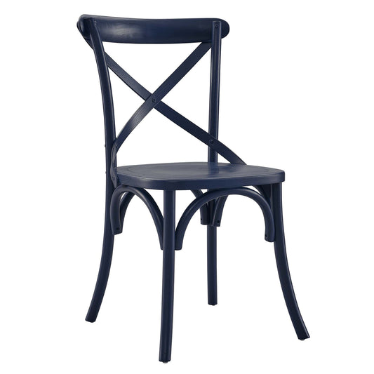 Modway - Gear Dining Side Chair by Modway  Bar and Dining Dining Chairs Blue - EEI-5564-MID