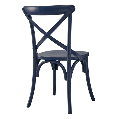 Modway - Gear Dining Side Chair by Modway  Bar and Dining Dining Chairs Blue - EEI-5564-MID