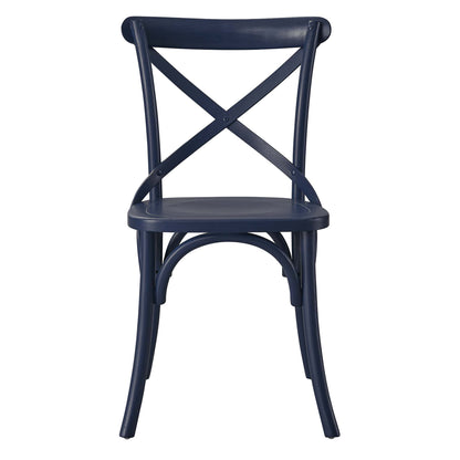 Modway - Gear Dining Side Chair by Modway  Bar and Dining Dining Chairs Blue - EEI-5564-MID