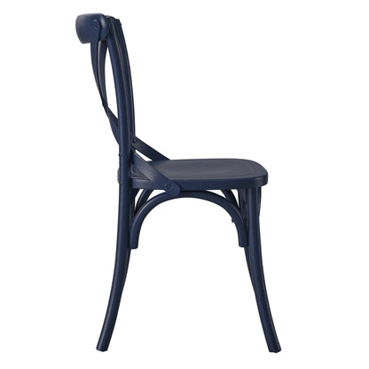 Modway - Gear Dining Side Chair by Modway  Bar and Dining Dining Chairs Blue - EEI-5564-MID
