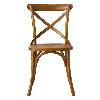 Modway - Gear Dining Side Chair by Modway  Bar and Dining Dining Chairs Brown - EEI-5564-WAL