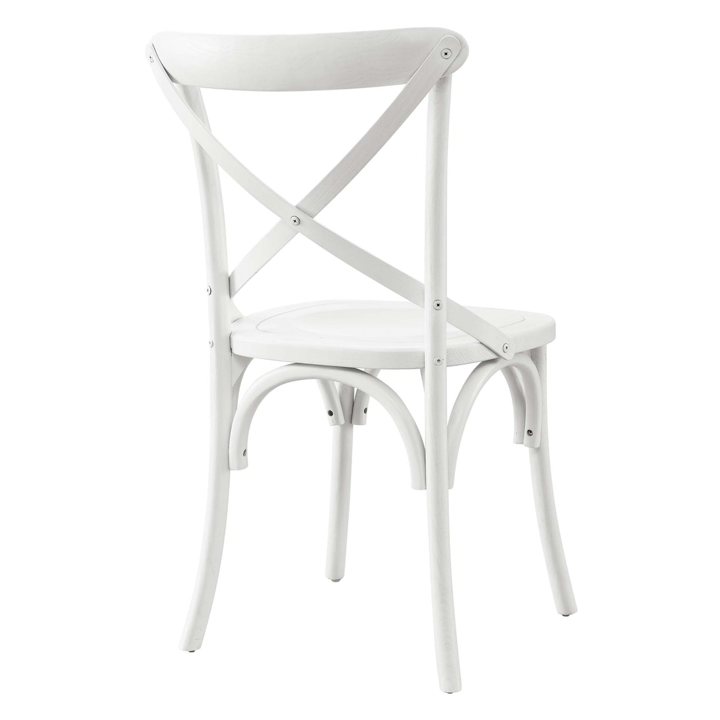 Modway - Gear Dining Side Chair by Modway  Bar and Dining Dining Chairs White - EEI-5564-WHI