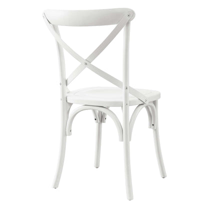 Modway - Gear Dining Side Chair by Modway  Bar and Dining Dining Chairs White - EEI-5564-WHI