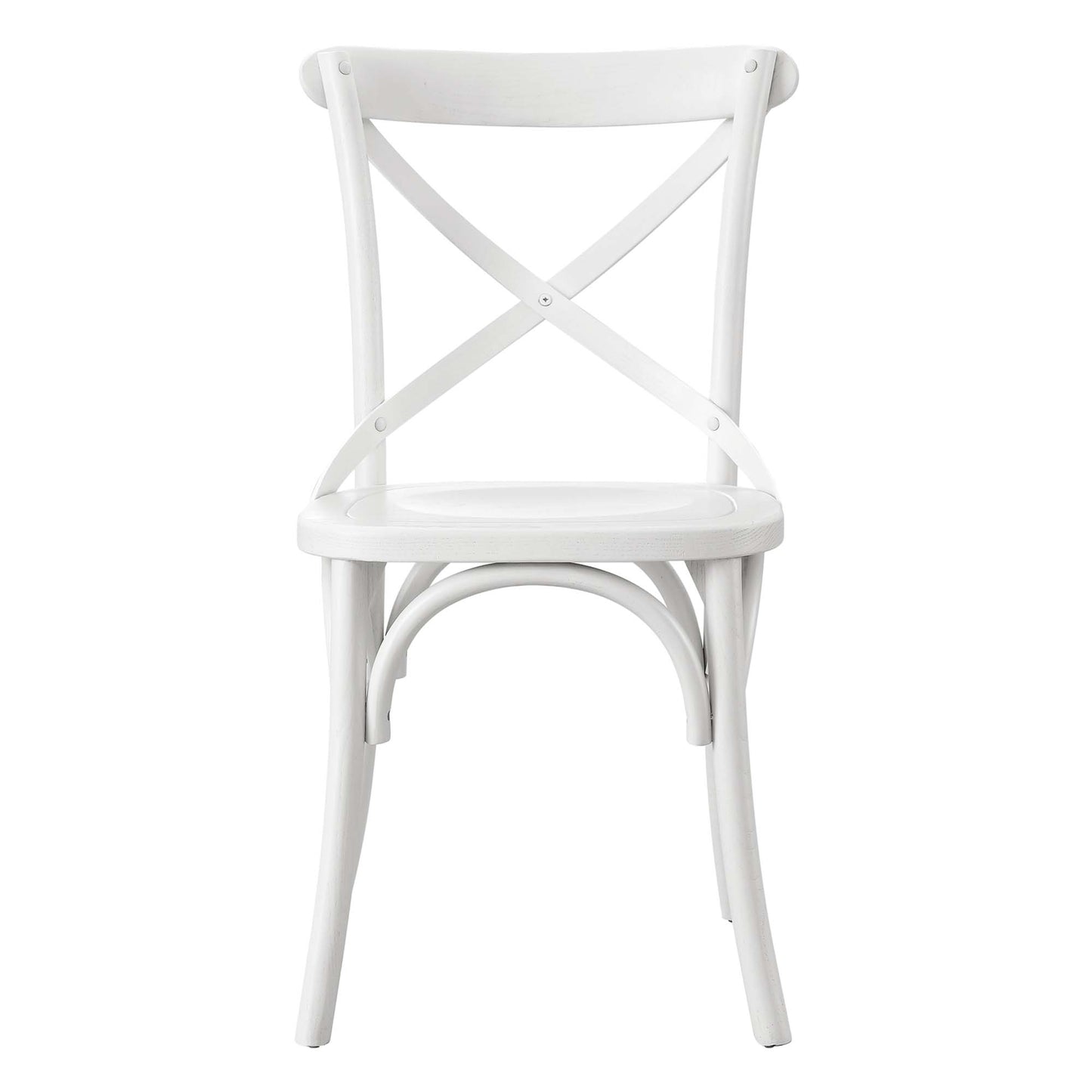 Modway - Gear Dining Side Chair by Modway  Bar and Dining Dining Chairs White - EEI-5564-WHI