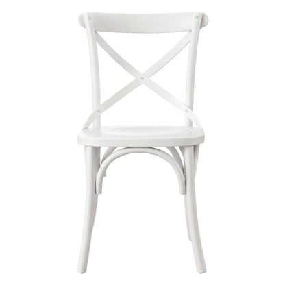 Modway - Gear Dining Side Chair by Modway  Bar and Dining Dining Chairs White - EEI-5564-WHI