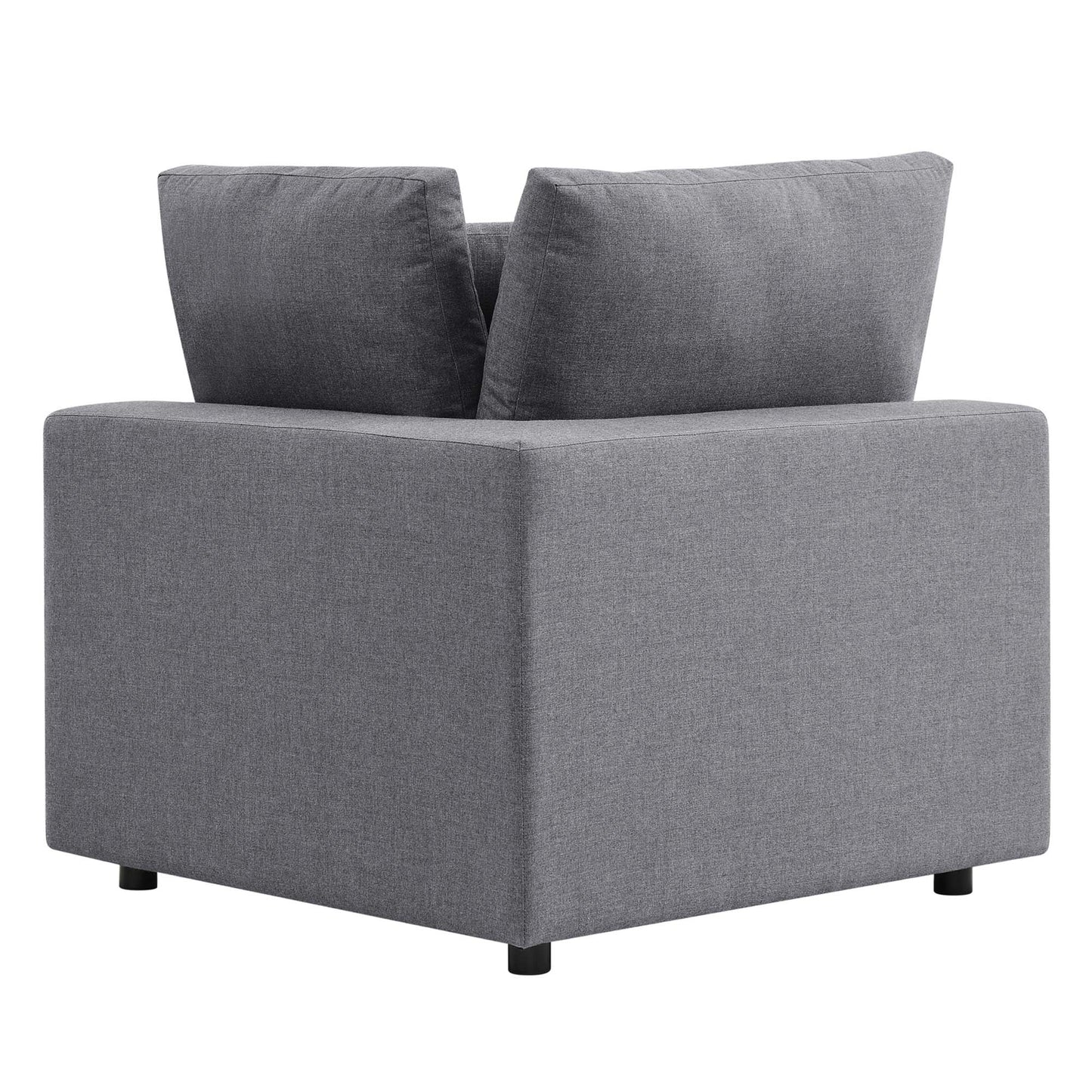 Modway Outlet Commix Sunbrella? Outdoor Patio Loveseat by Modway  Outdoor Furniture Furniture Gray - EEI-5577-SLA