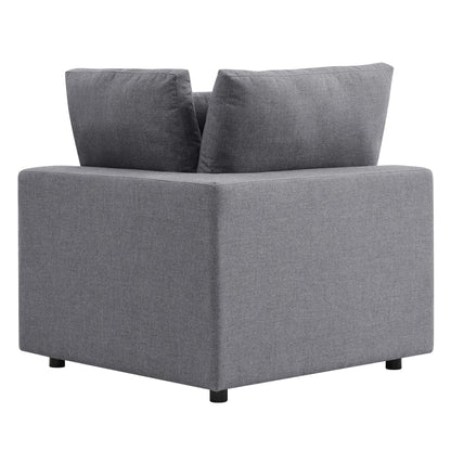 Modway Outlet Commix Sunbrella? Outdoor Patio Loveseat by Modway  Outdoor Furniture Furniture Gray - EEI-5577-SLA