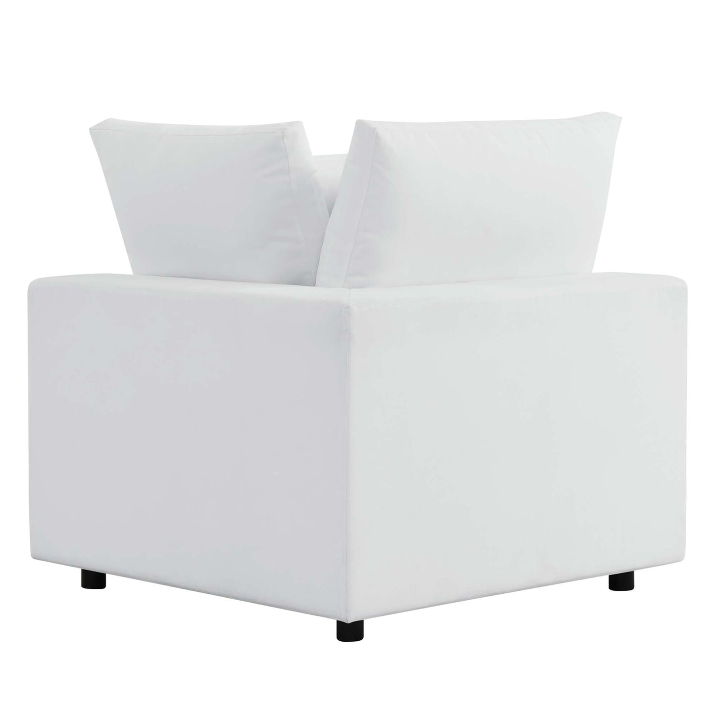 Modway - Commix Sunbrella? Outdoor Patio Loveseat by Modway  Outdoor Furniture Sofa Sectionals White - EEI-5577-WHI