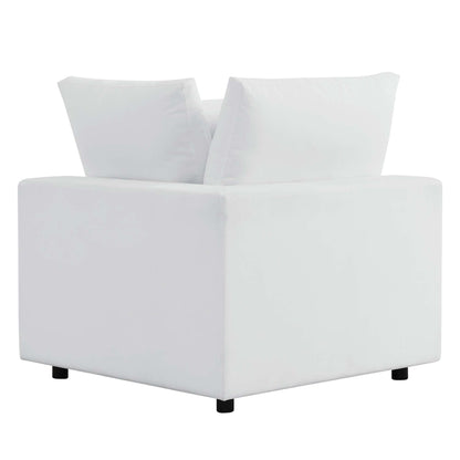 Modway - Commix Sunbrella? Outdoor Patio Loveseat by Modway  Outdoor Furniture Sofa Sectionals White - EEI-5577-WHI