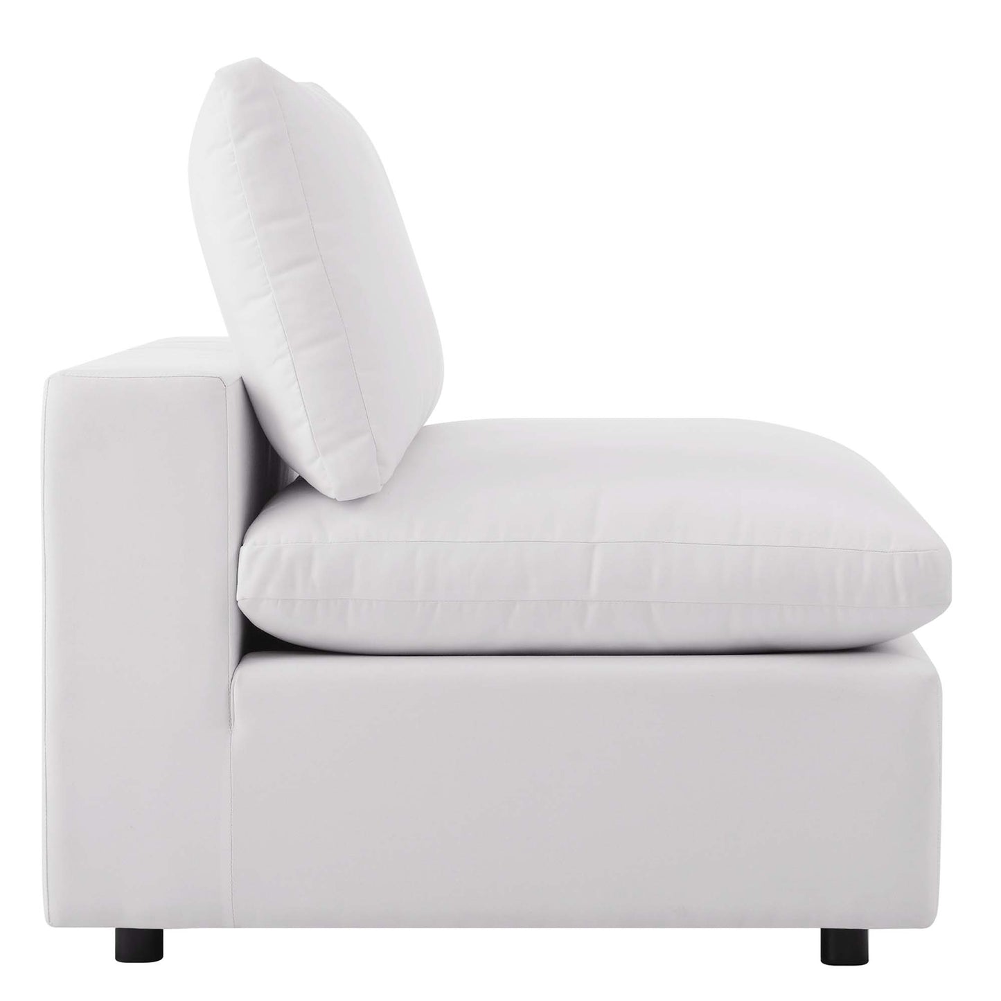 Modway - Commix Overstuffed Outdoor Patio Sofa by Modway  Outdoor Furniture Sofa Sectionals White - EEI-5578-WHI