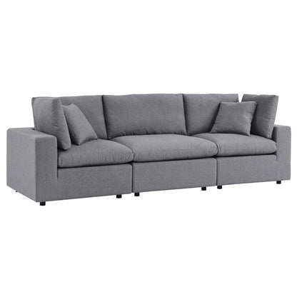 Modway Outlet Commix Sunbrella? Outdoor Patio Sofa by Modway  Outdoor Furniture Furniture Gray - EEI-5579-SLA