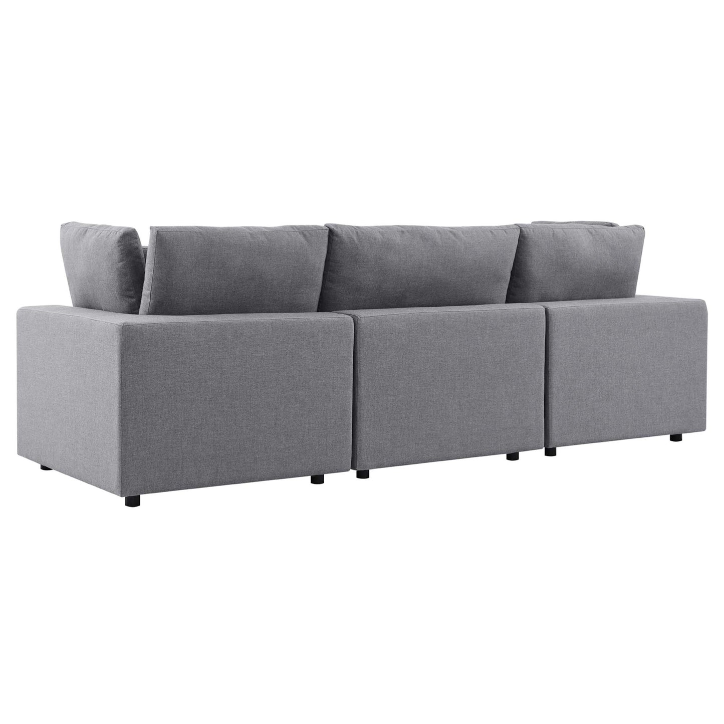 Modway Outlet Commix Sunbrella? Outdoor Patio Sofa by Modway  Outdoor Furniture Furniture Gray - EEI-5579-SLA