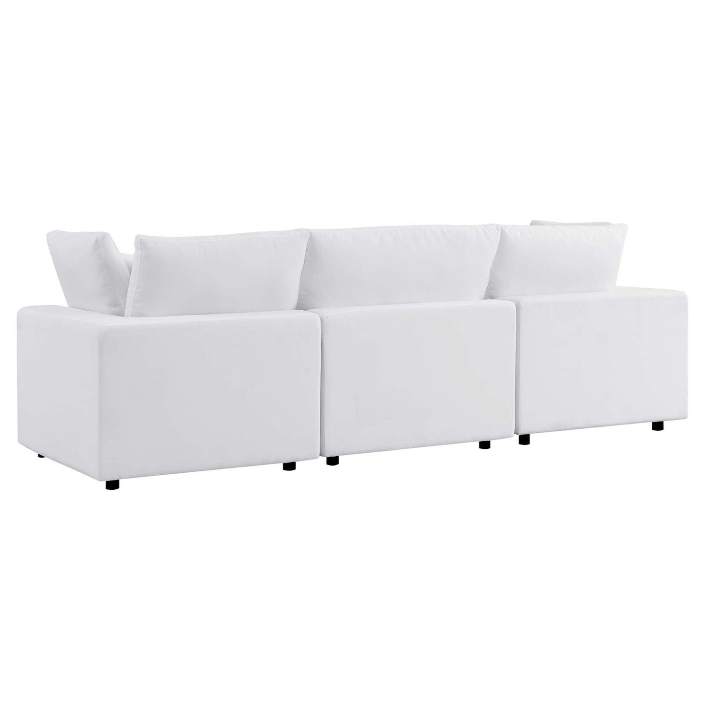 Modway - Commix Sunbrella? Outdoor Patio Sofa by Modway  Outdoor Furniture Sofa Sectionals White - EEI-5579-WHI