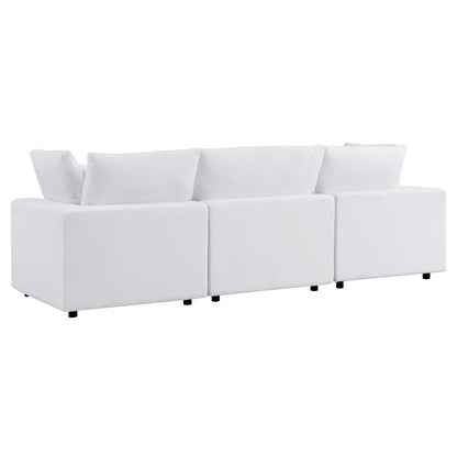 Modway - Commix Sunbrella? Outdoor Patio Sofa by Modway  Outdoor Furniture Sofa Sectionals White - EEI-5579-WHI